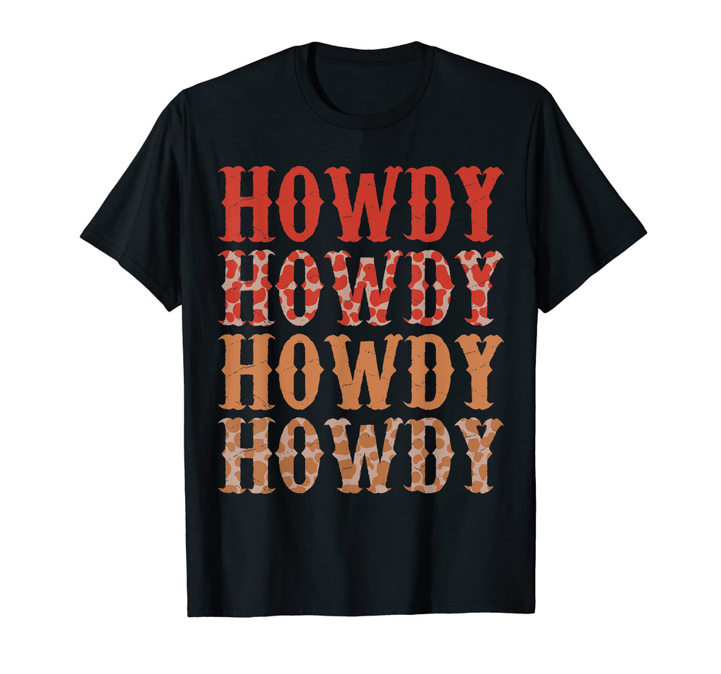 Howdy Preppy Boho Leopard T-Shirt - Casual Everyday Wear for Adults - T-Shirt, Sweatshirt, Hoodie