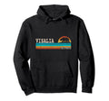 Visalia California State Bear Sunset Hoodie - Minimalist Print Men Women - T-Shirt, Sweatshirt, Hoodie