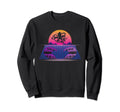 90S Synthwave Kraken Animal Sea Sweatshirt - Aesthetic Graphic Unisex - T-Shirt, Sweatshirt, Hoodie