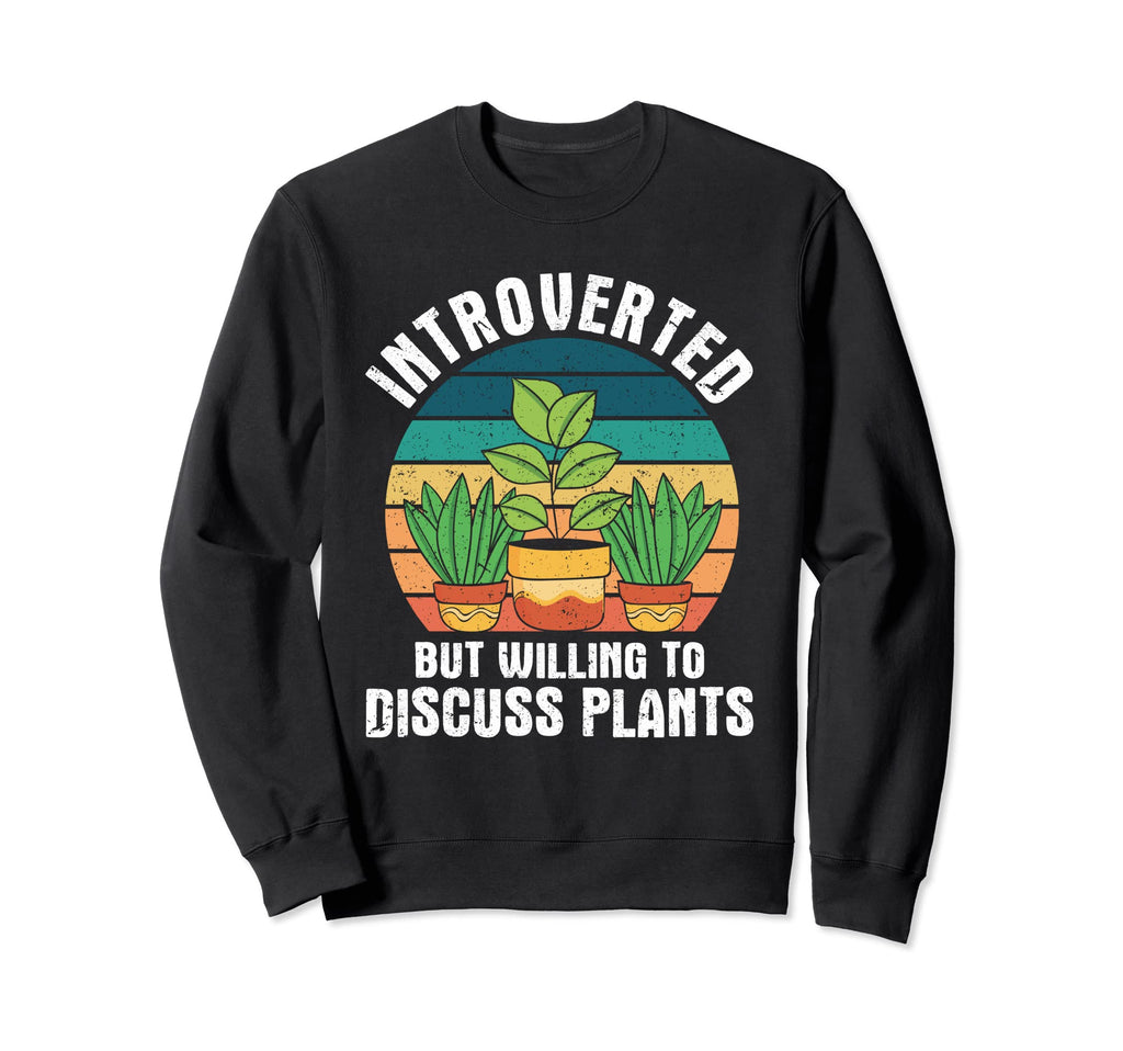 Introverted But Willing To Sweatshirt - Aesthetic Graphic for Adults - T-Shirt, Sweatshirt, Hoodie
