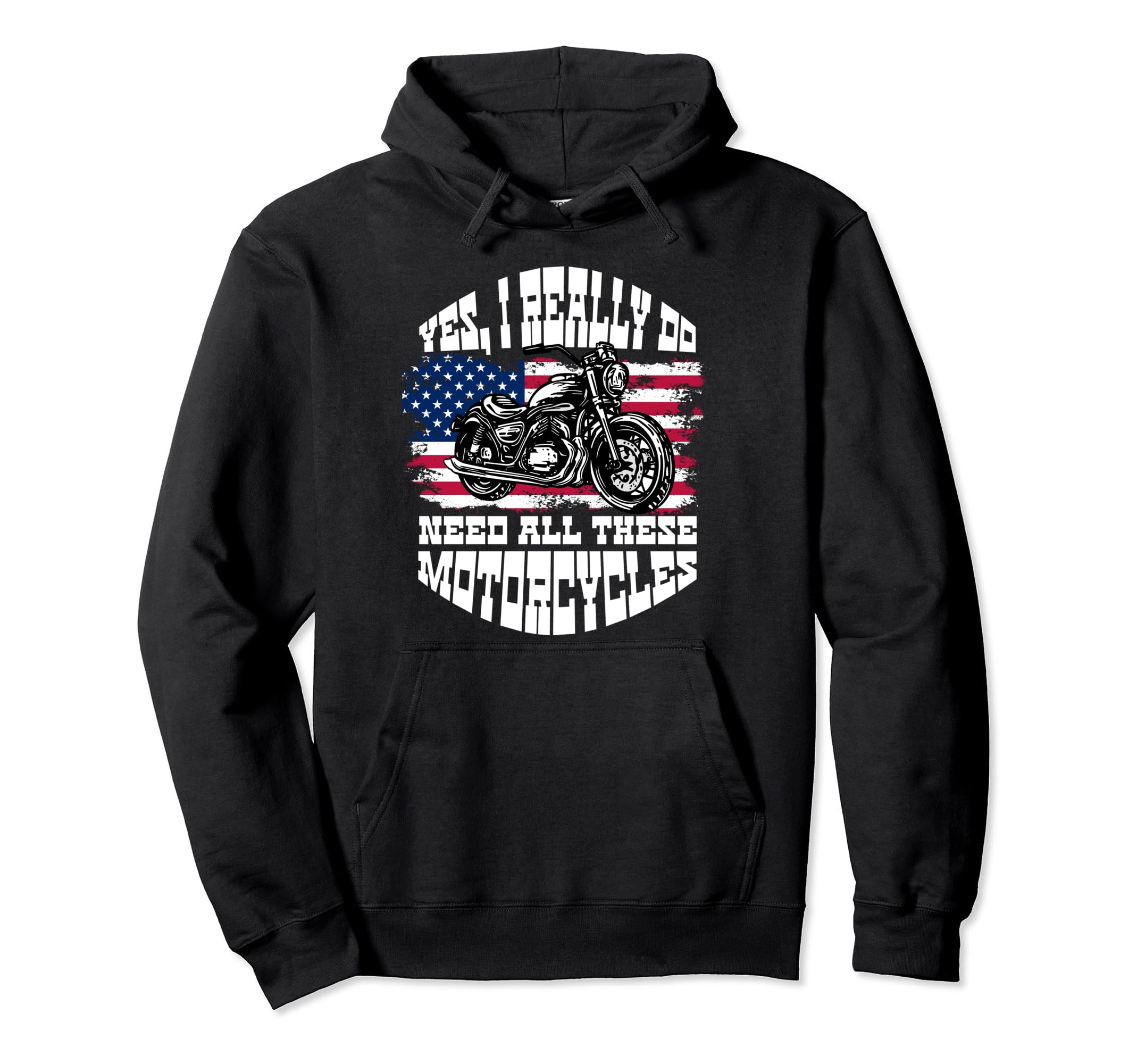 Motorcycle Biker Hoodie - Custom Art Print Men Women - T-Shirt, Sweatshirt, Hoodie