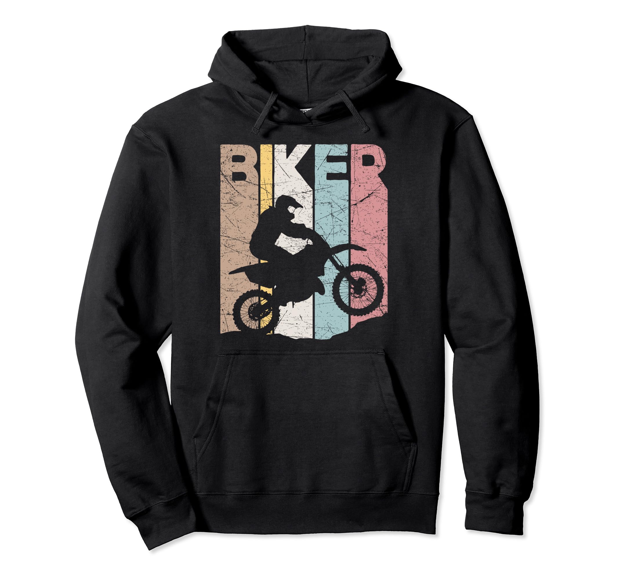 Motocross Biker Off Road Bike Rider Hoodie - Custom Art Print Men Women - T-Shirt, Sweatshirt, Hoodie
