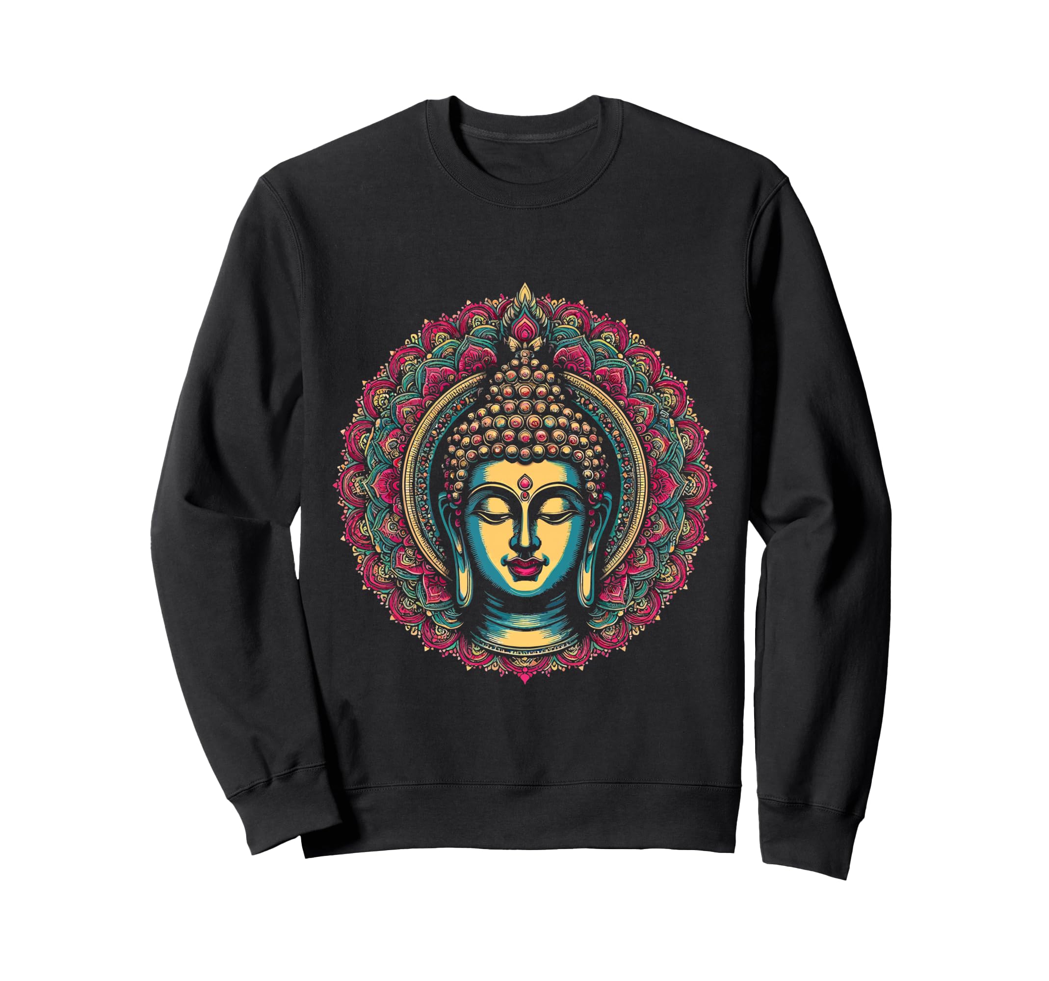 Buddha Buddhist Buddhism Gautama Sweatshirt - Aesthetic Graphic Men Women - T-Shirt, Sweatshirt, Hoodie