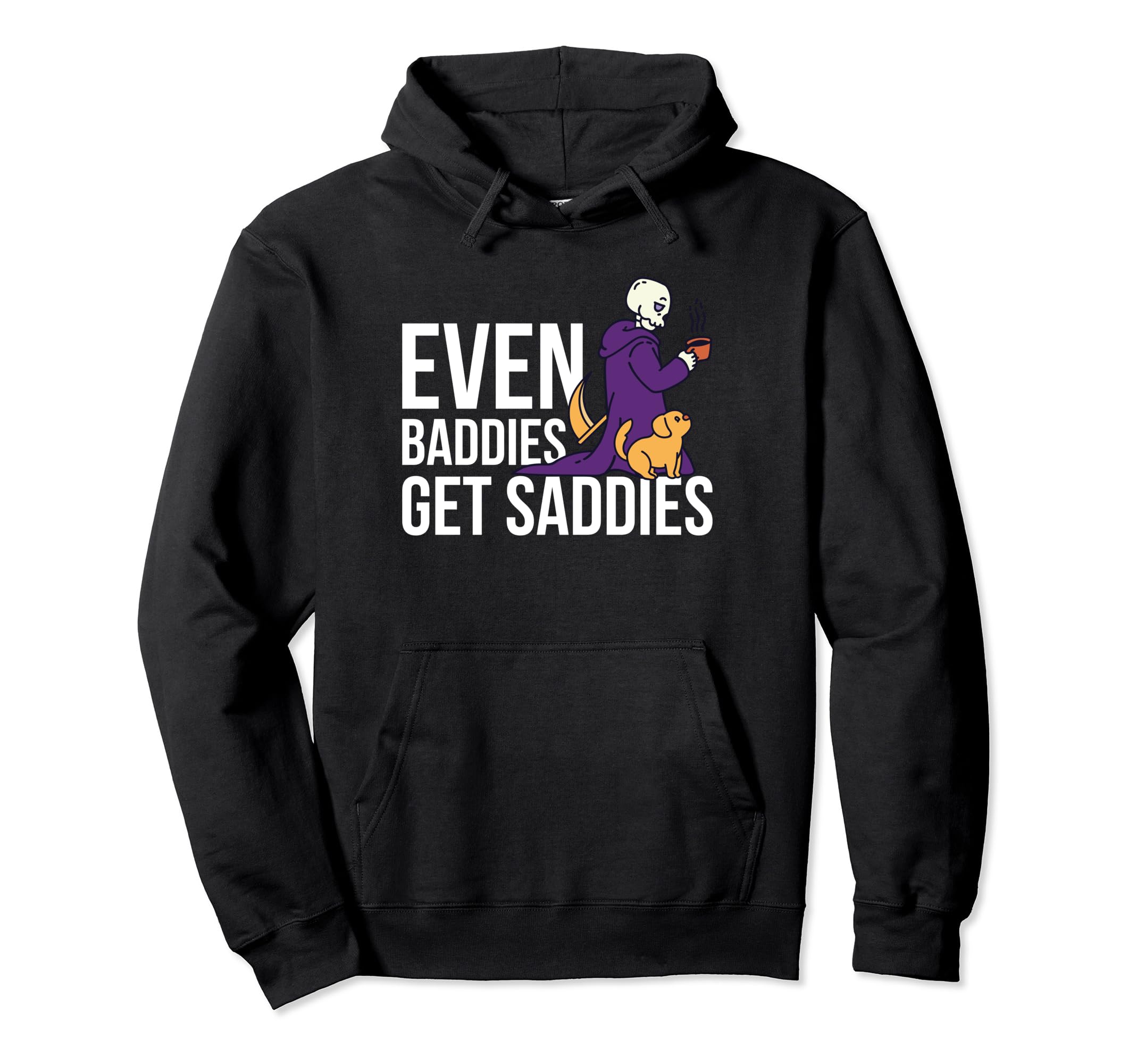 Bad Sad Baddie Mental Health Self Sweatshirt - Custom Art Print for Adults - T-Shirt, Sweatshirt, Hoodie