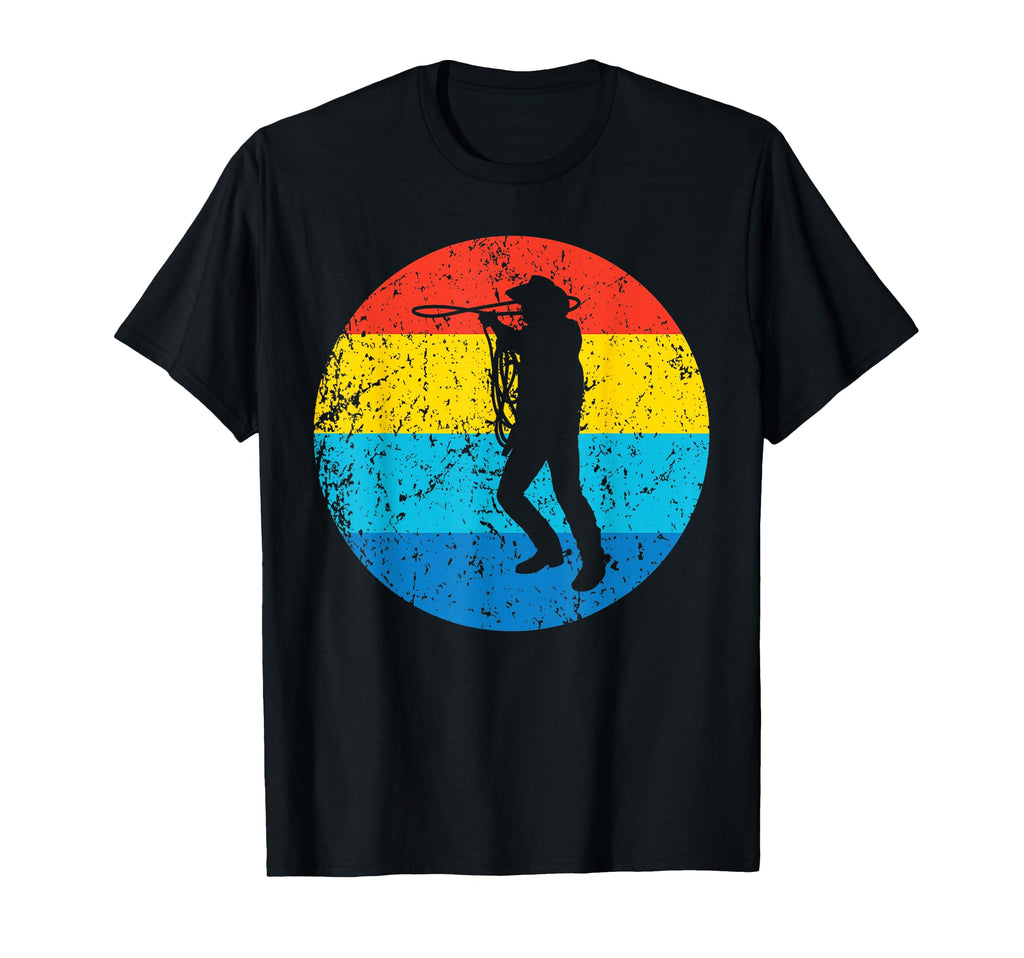 Cowboy Wild West 1970S Circle T-Shirt - Trendy Graphic Unisex - T-Shirt, Sweatshirt, Hoodie