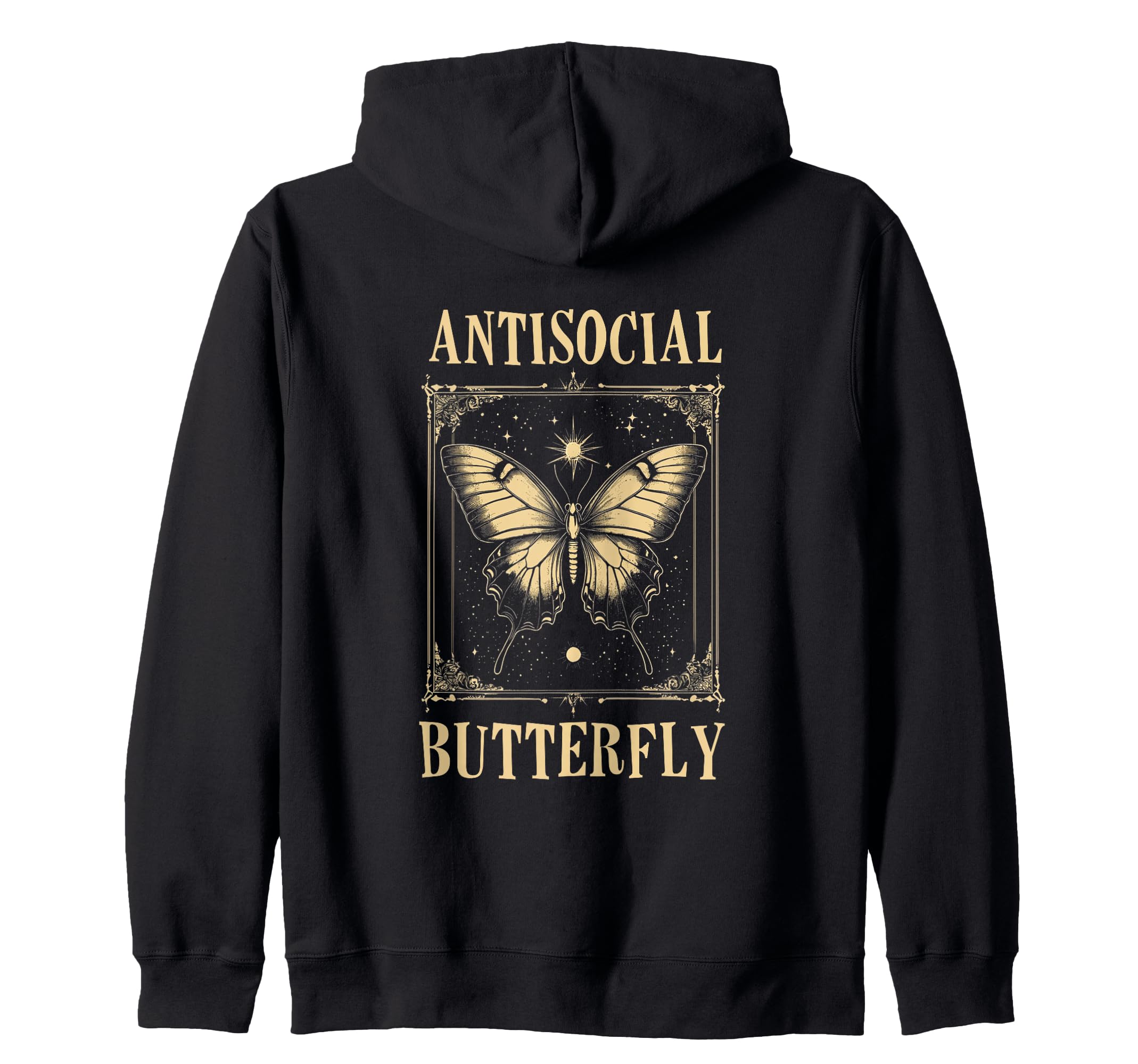 Antisocial Butterfly Gift T-Shirt - Graphic Print Unisex - T-Shirt, Sweatshirt, Hoodie
