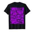 Mcm Square Motif Pattern 4 Lilac T-Shirt - Casual Everyday Wear Men Women - T-Shirt, Sweatshirt, Hoodie