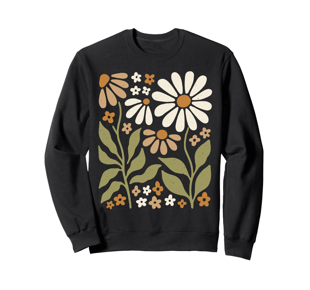 Wildflowers Flowers Pattern Summer Sweatshirt - Streetwear Style Men Women - T-Shirt, Sweatshirt, Hoodie