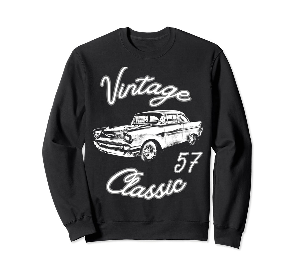 57 Collector Car Car Guy Sweatshirt - Graphic Print for Adults - T-Shirt, Sweatshirt, Hoodie