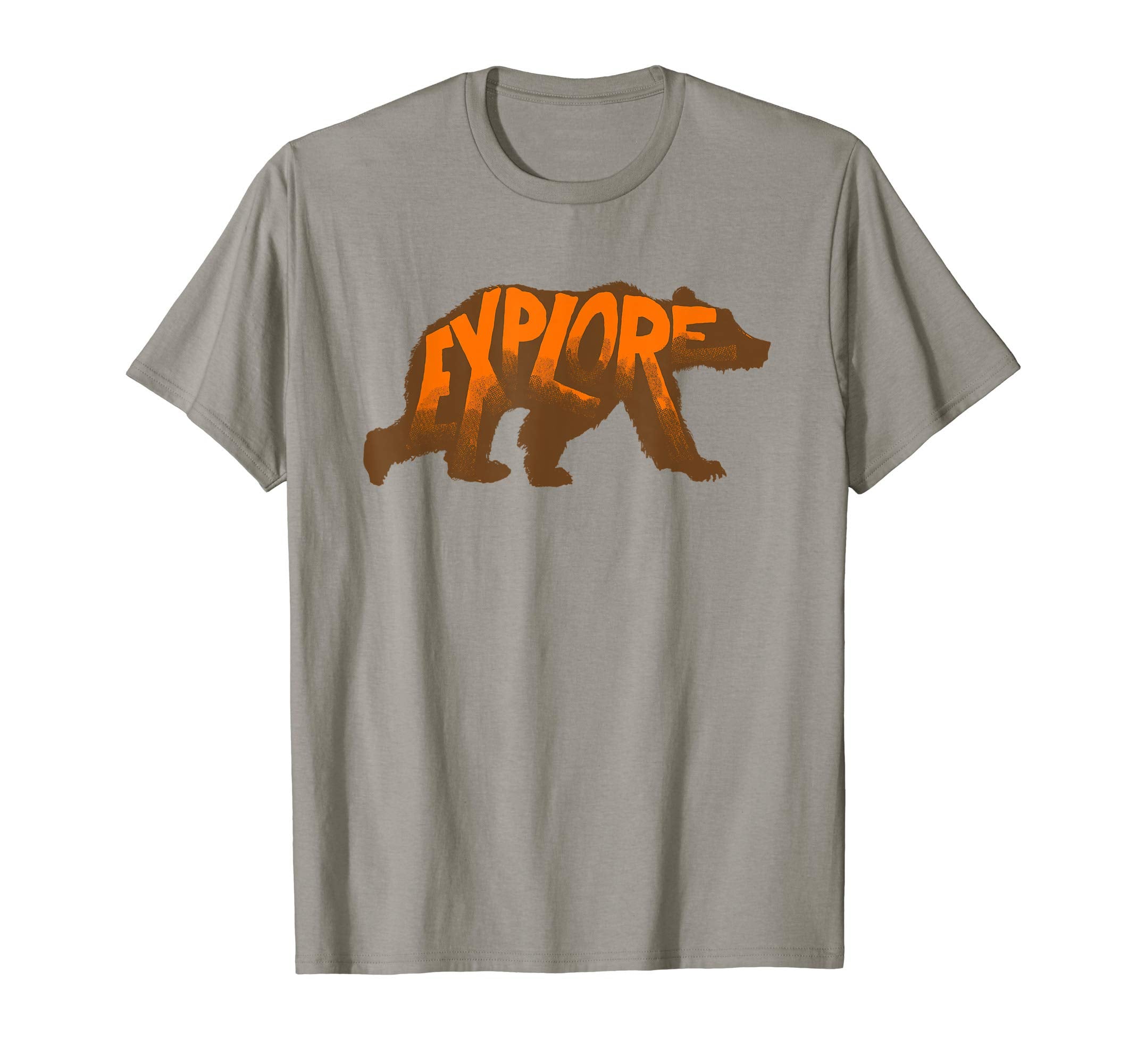 Explore Bear Typography Outdoors T-Shirt - Trendy Graphic Men Women - T-Shirt, Sweatshirt, Hoodie