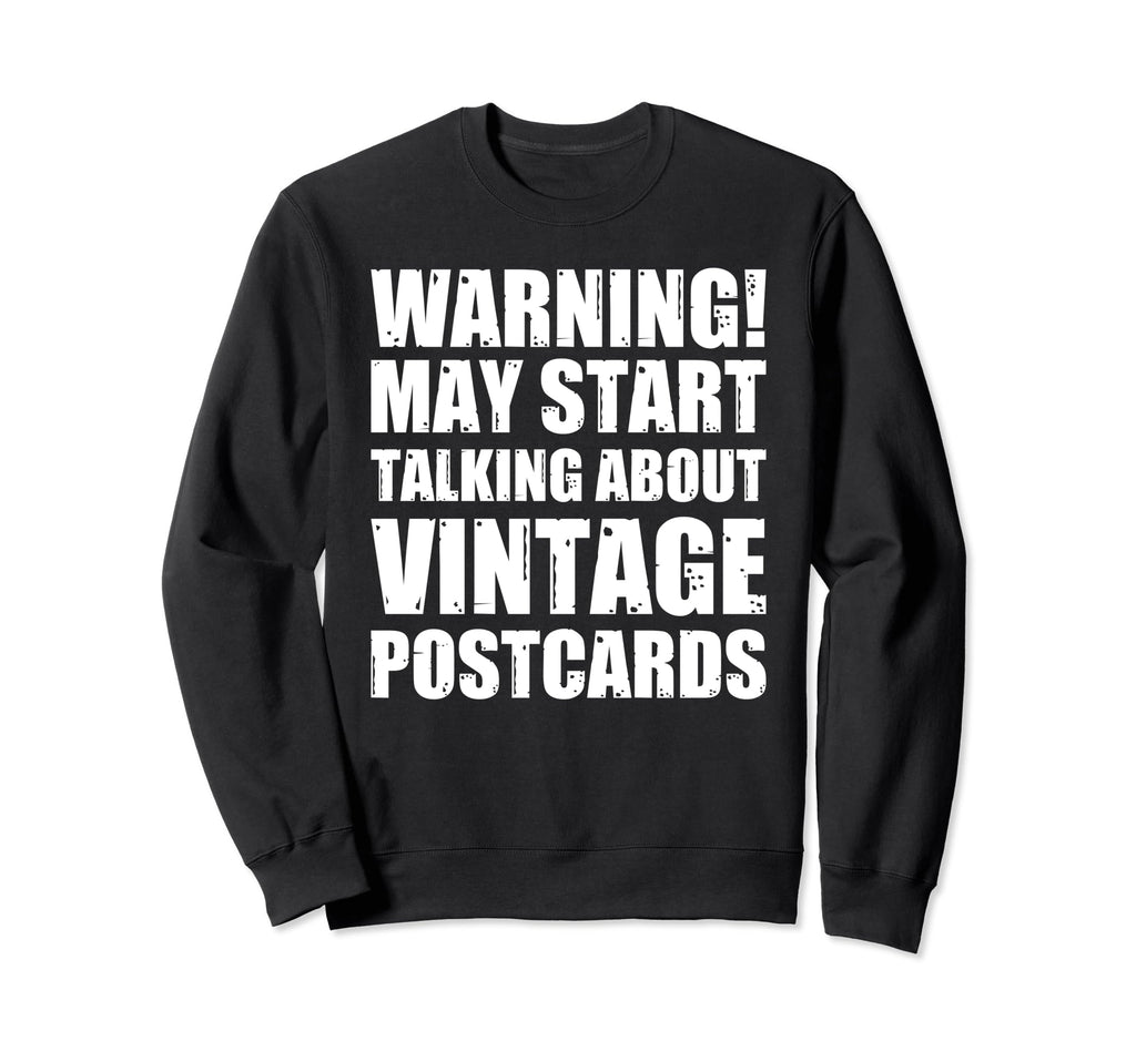 Postcards Sweatshirt - Fun Novelty Design for Adults - T-Shirt, Sweatshirt, Hoodie