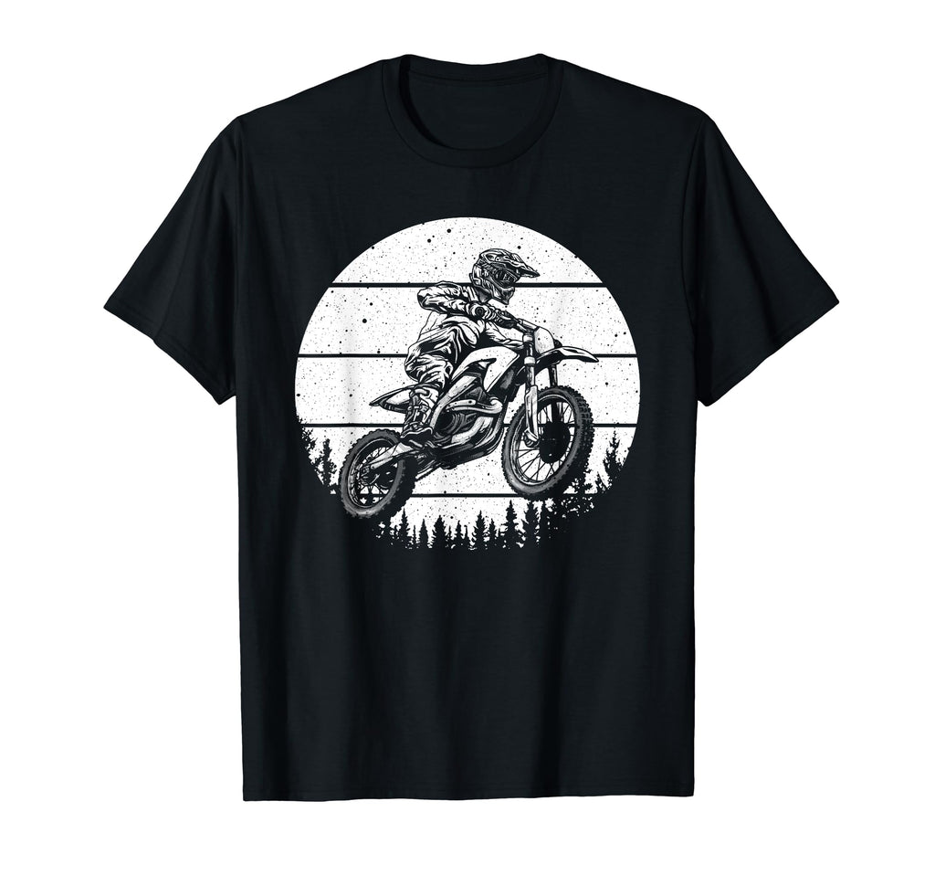 Dirt Bike Art Motocross Motorcycle T-Shirt - Casual Everyday Wear Men Women - T-Shirt, Sweatshirt, Hoodie