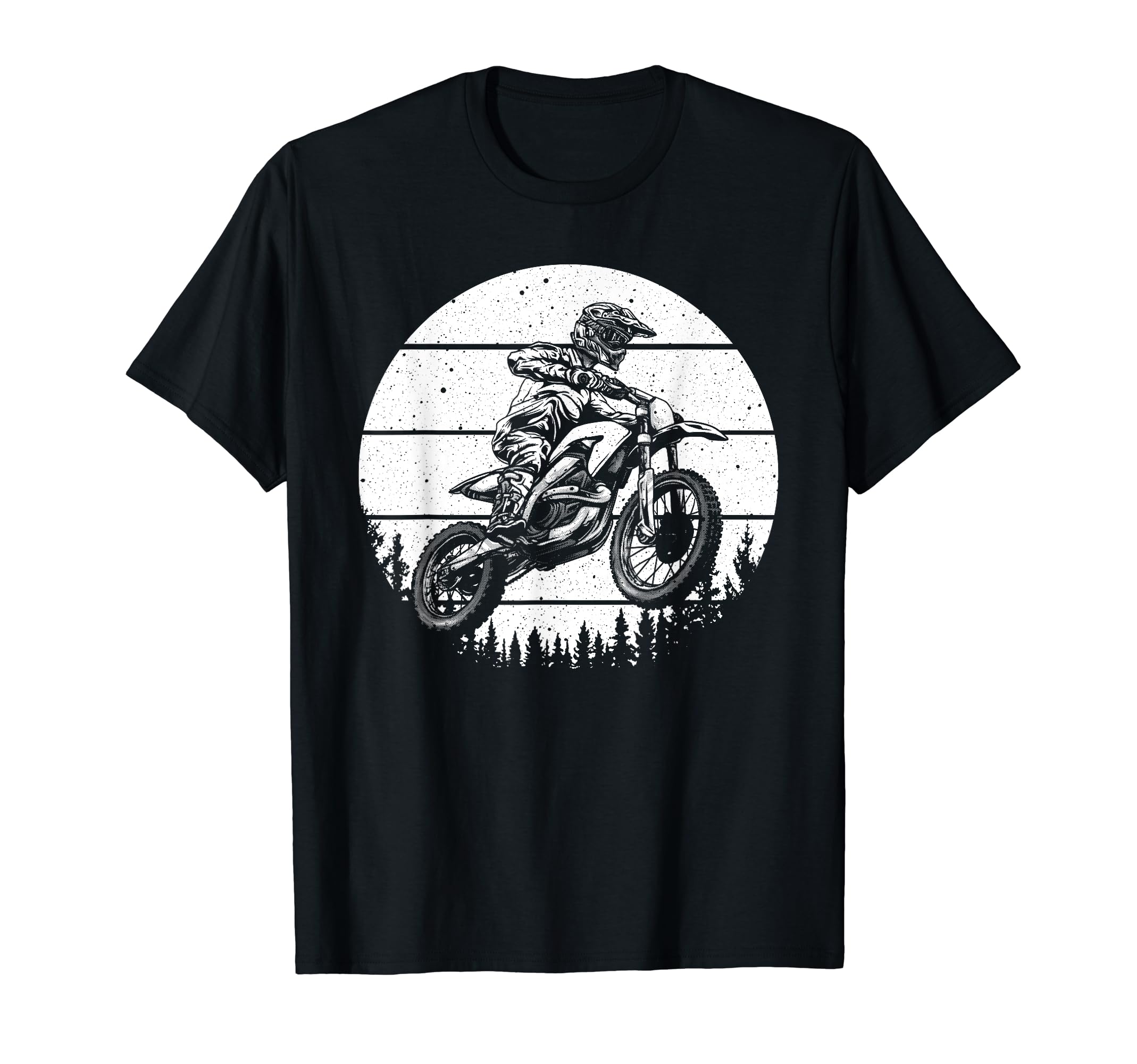 Dirt Bike Art Motocross Motorcycle T-Shirt - Casual Everyday Wear Men Women - T-Shirt, Sweatshirt, Hoodie