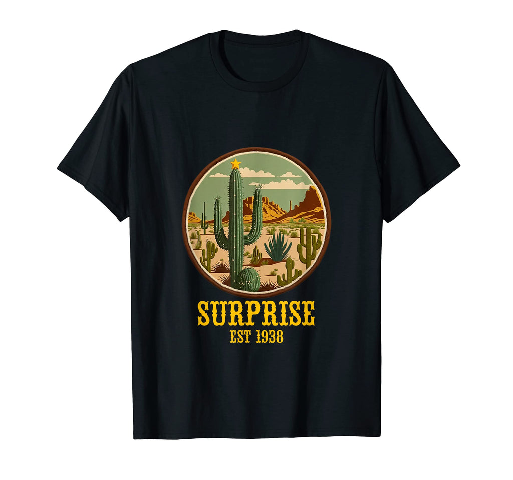 Surprise Arizona Western Cactus T-Shirt - Aesthetic Graphic Unisex - T-Shirt, Sweatshirt, Hoodie