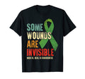 Some Wounds Are Invisible Mental T-Shirt - Casual Everyday Wear for Adults - T-Shirt, Sweatshirt, Hoodie