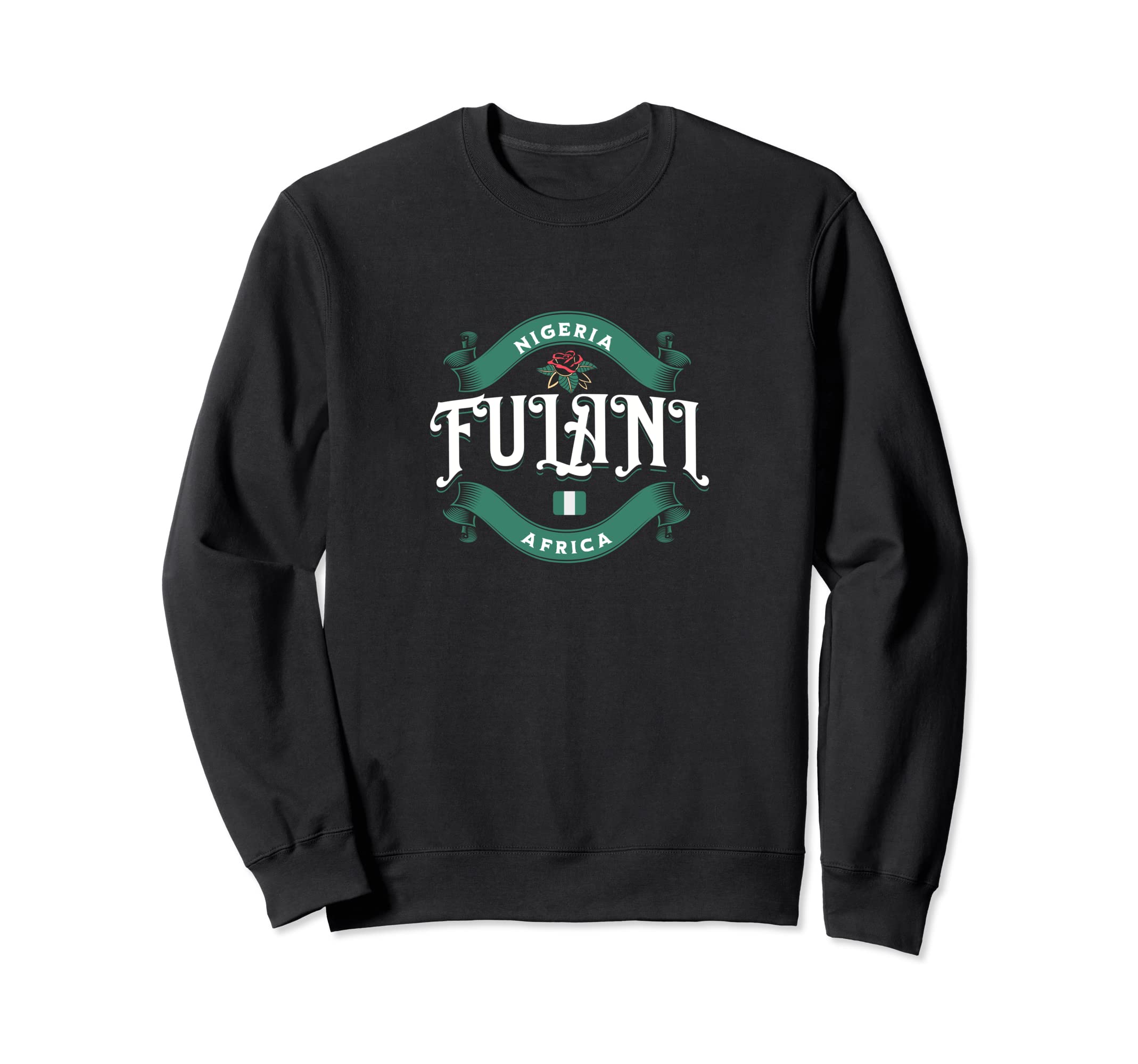 Fulani Nigerian Culture Large Sweatshirt - Fun Novelty Design Men Women - T-Shirt, Sweatshirt, Hoodie