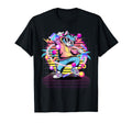 Cat Dancing 80S Vaporwave Synthwave T-Shirt - Novelty Apparel Men Women - T-Shirt, Sweatshirt, Hoodie