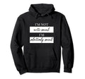 Im Not Antisocial Im Selectively Social Hoodie - Trendy Graphic for Adults - T-Shirt, Sweatshirt, Hoodie