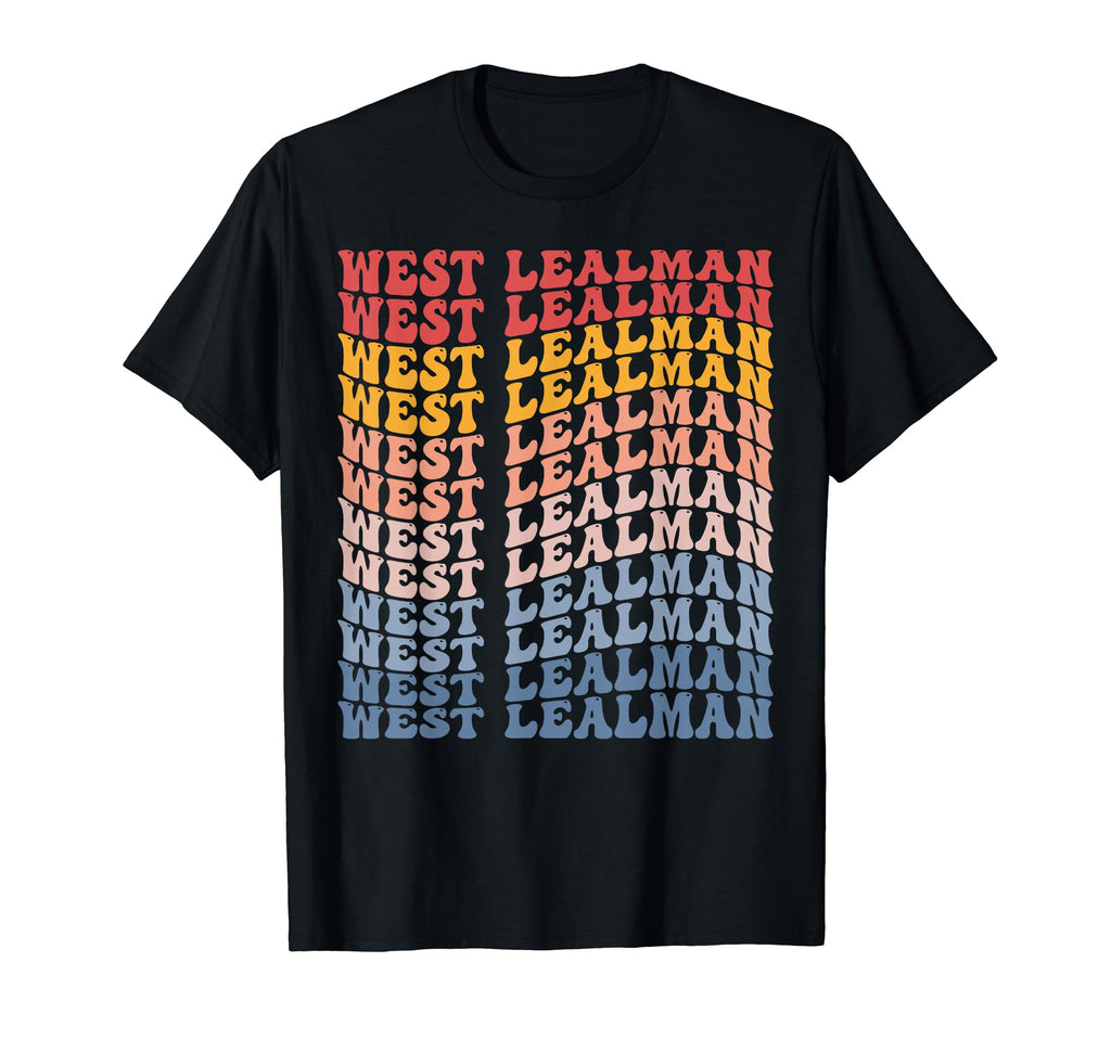 West Lealman City Groovy T-Shirt - Fun Novelty Design Unisex - T-Shirt, Sweatshirt, Hoodie
