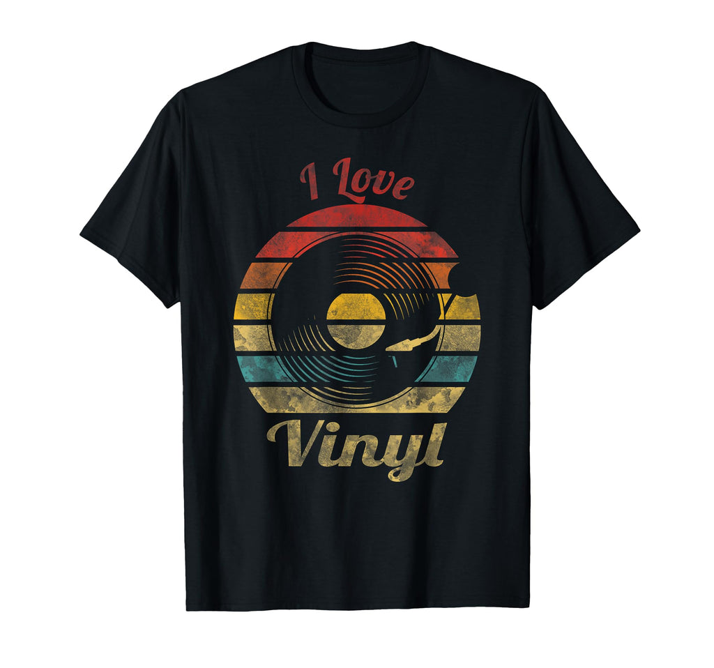 Vinyl Music Record Sunset Collection Sweatshirt - Graphic Print Men Women - T-Shirt, Sweatshirt, Hoodie