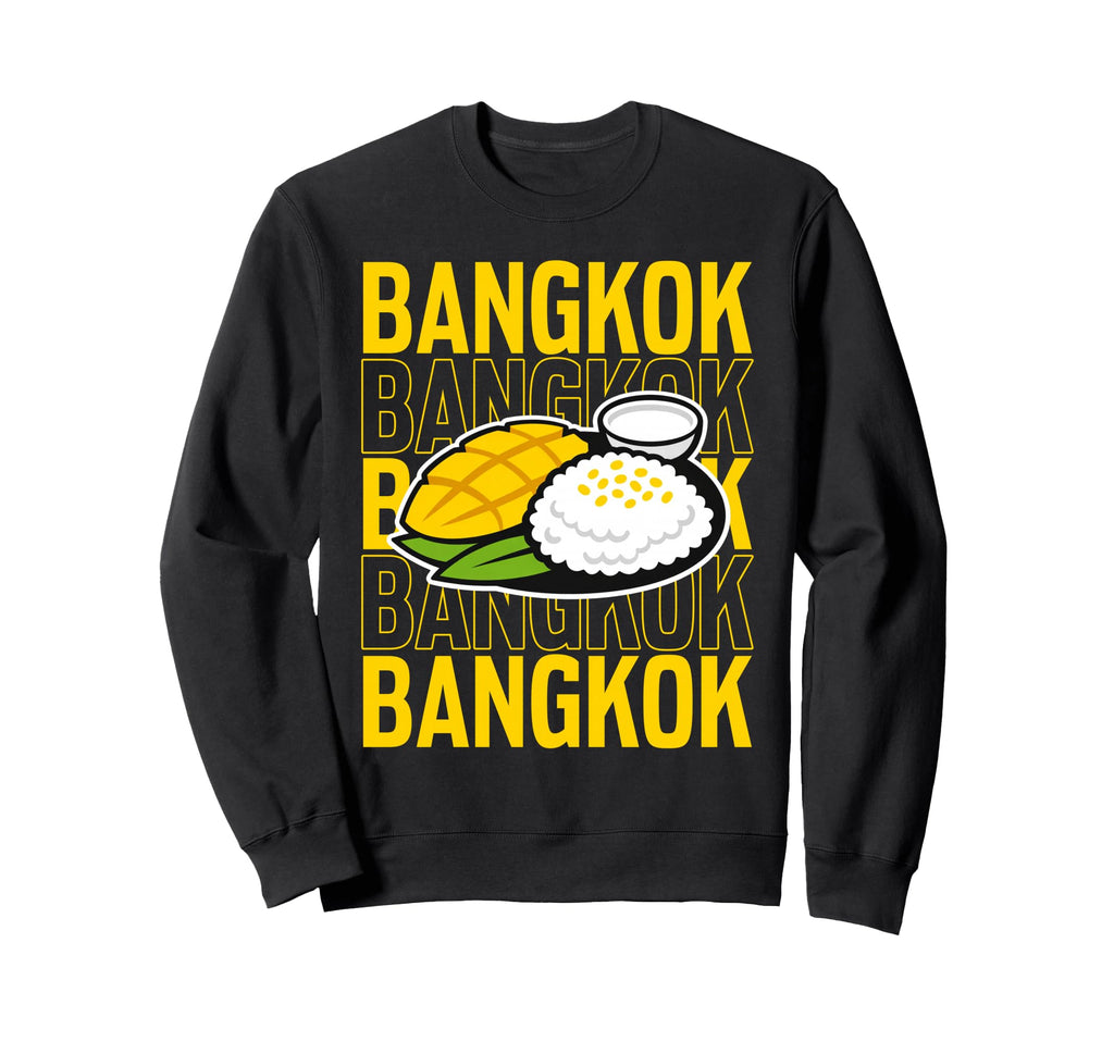 Bangkok Mango Sticky Rice Sweatshirt - Casual Everyday Wear Men Women - T-Shirt, Sweatshirt, Hoodie