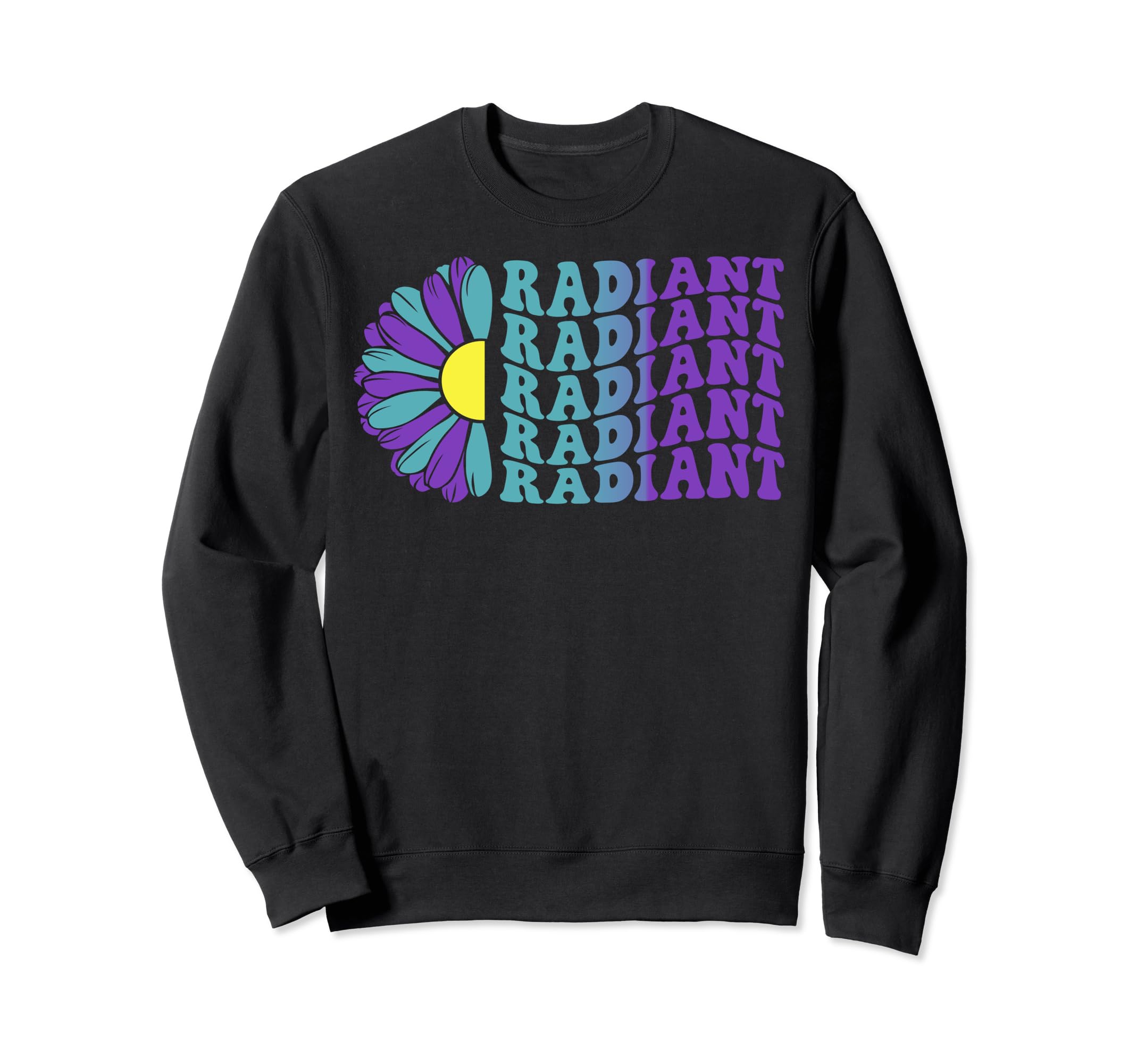 Radiant Mental Health Awareness Sweatshirt - Casual Everyday Wear Unisex - T-Shirt, Sweatshirt, Hoodie