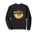Vinyl Record Player Disco Music Sweatshirt - Casual Everyday Wear Unisex - T-Shirt, Sweatshirt, Hoodie