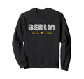 Berlin Germany 70S 80S Type Sweatshirt - Streetwear Style for Adults - T-Shirt, Sweatshirt, Hoodie