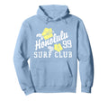 Honolulu 99 Surf Club Hibiscus Hoodie - Casual Everyday Wear Men Women - T-Shirt, Sweatshirt, Hoodie