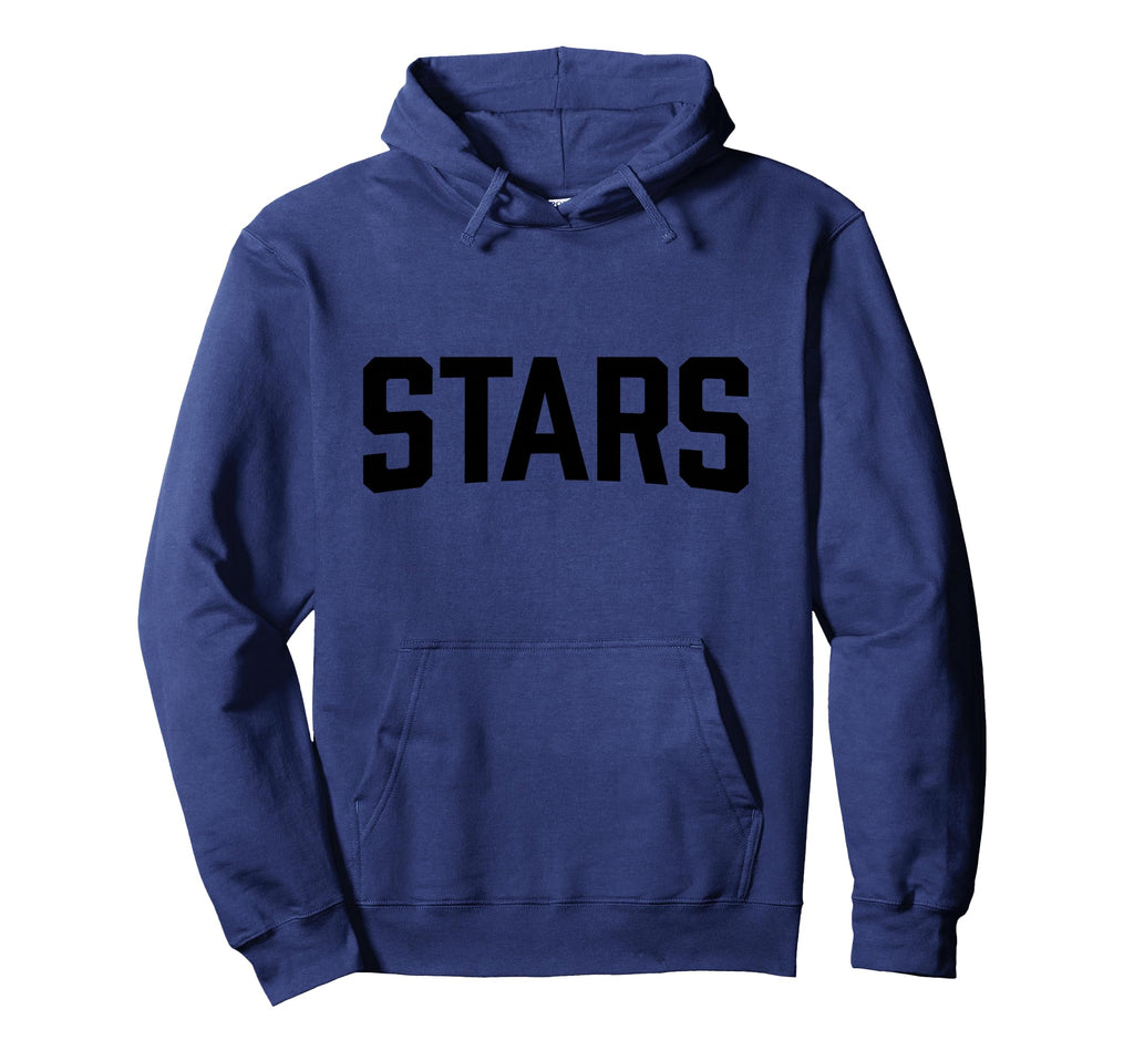 Stars Typography Hoodie - Novelty Apparel Men Women - T-Shirt, Sweatshirt, Hoodie