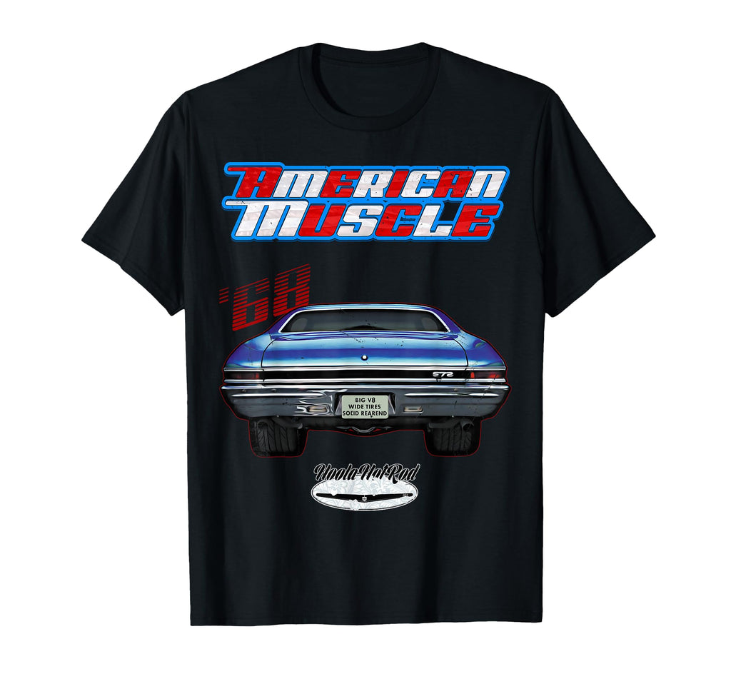 1968 Chevelle Muscle Car Ss454 Ss427 T-Shirt - Streetwear Style for Adults - T-Shirt, Sweatshirt, Hoodie