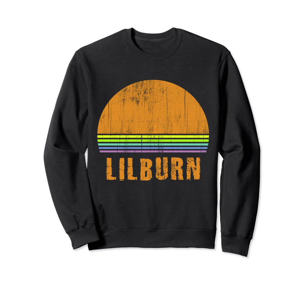 Lilburn Custom Name 7 Letters Sweatshirt - Minimalist Print for Adults - T-Shirt, Sweatshirt, Hoodie