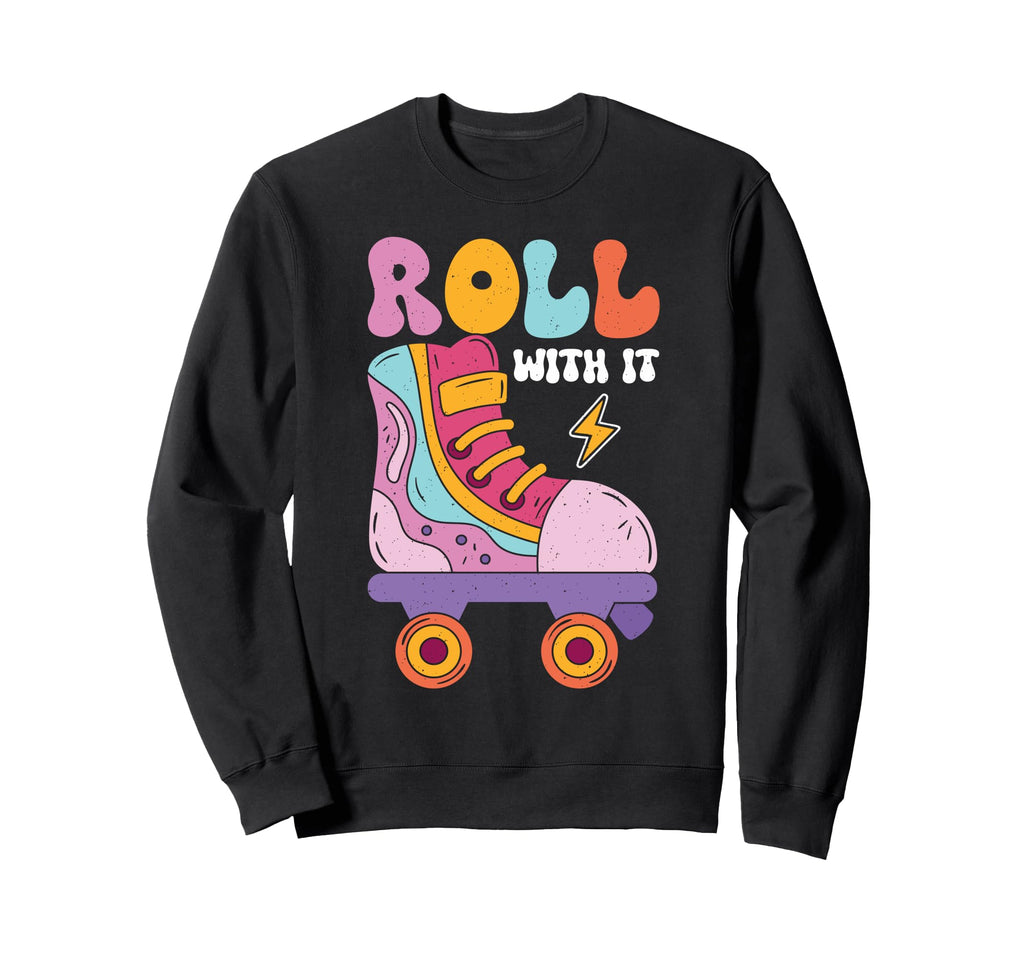 Roller Skating Roller Skate Sweatshirt - Graphic Print Men Women - T-Shirt, Sweatshirt, Hoodie