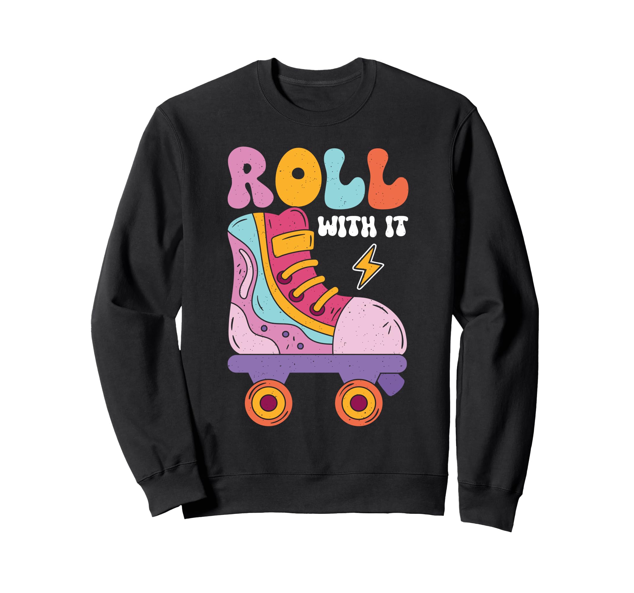 Roller Skating Roller Skate Sweatshirt - Graphic Print Men Women - T-Shirt, Sweatshirt, Hoodie