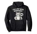 Im Pet Boundaries Cat Hoodie - Streetwear Style Men Women - T-Shirt, Sweatshirt, Hoodie