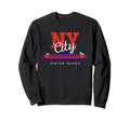 Staten Island Ferry Distressed Sweatshirt - Streetwear Style Men Women - T-Shirt, Sweatshirt, Hoodie