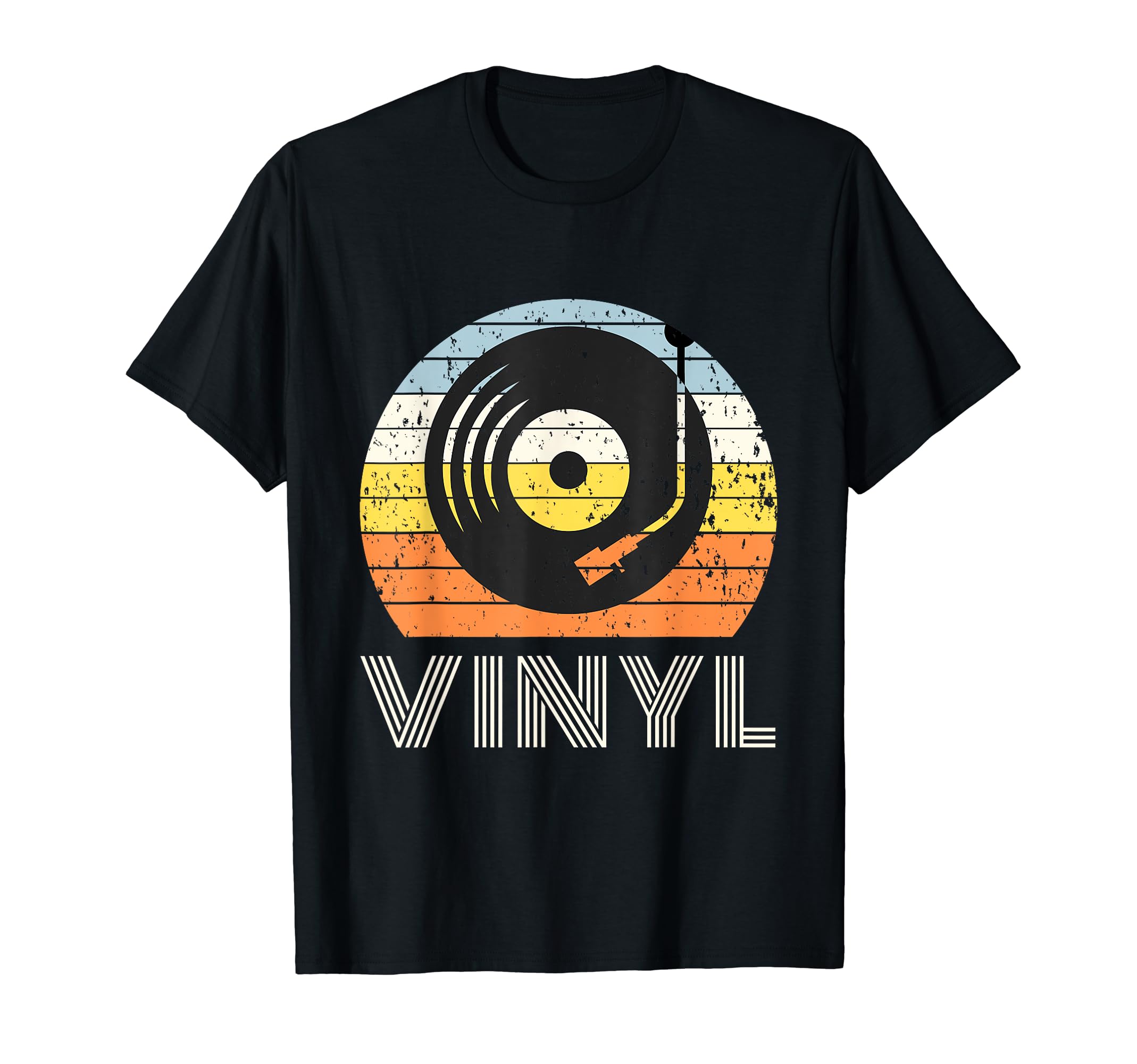 Vinyl Turntable T-Shirt - Minimalist Print for Adults - T-Shirt, Sweatshirt, Hoodie