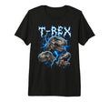 T Rex 90S Heavy Metal Tyrannosaurus T-Shirt - Streetwear Style for Adults - T-Shirt, Sweatshirt, Hoodie