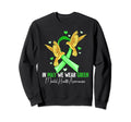 May We Wear Green Mental Sweatshirt - Casual Everyday Wear Men Women - T-Shirt, Sweatshirt, Hoodie