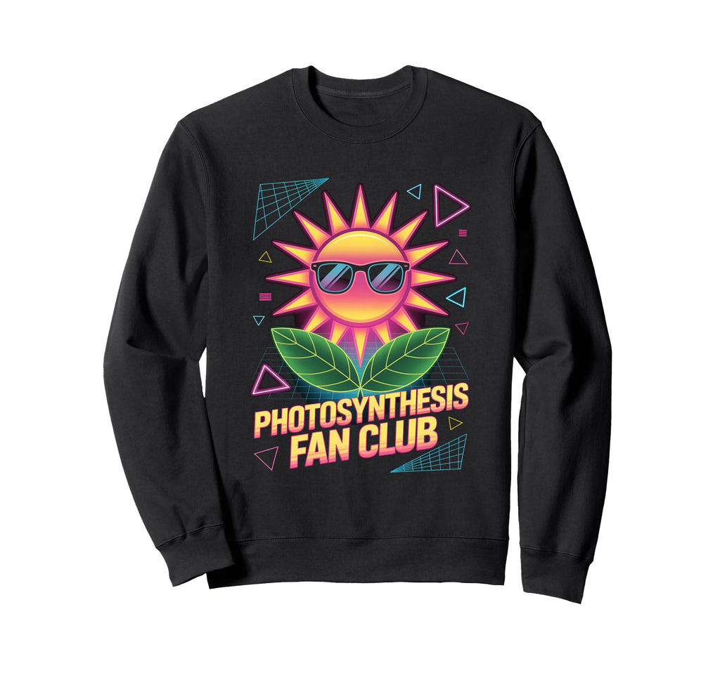 80S Photosynthesis Fan Club Sweatshirt - Minimalist Print for Adults - T-Shirt, Sweatshirt, Hoodie