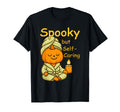 Spooky Pumpkin Self Care Halloween T-Shirt - Unique Graphic Unisex - T-Shirt, Sweatshirt, Hoodie