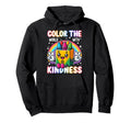 Color World Kindness Crayon Mental Hoodie - Graphic Print for Adults - T-Shirt, Sweatshirt, Hoodie