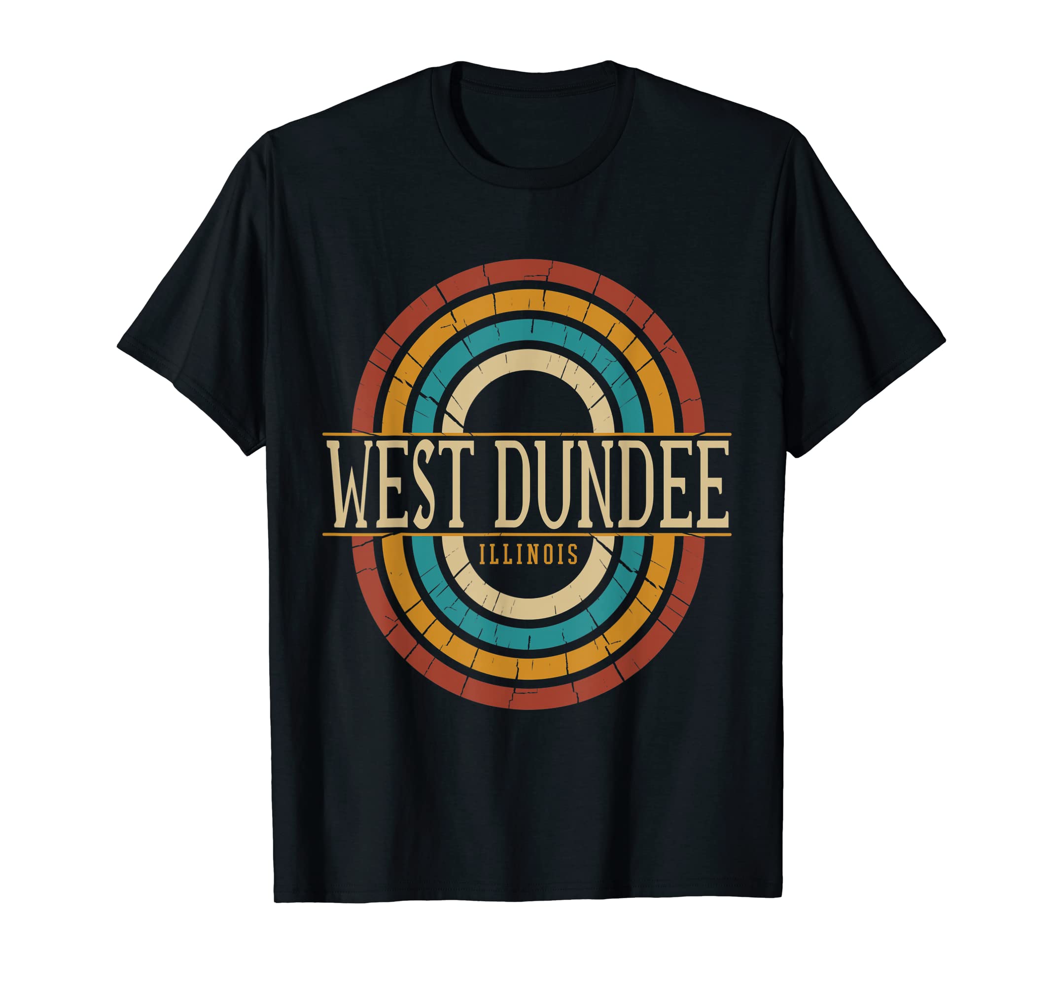 West Dundee Illinois Il Souvenirs T-Shirt - Trendy Graphic Men Women - T-Shirt, Sweatshirt, Hoodie