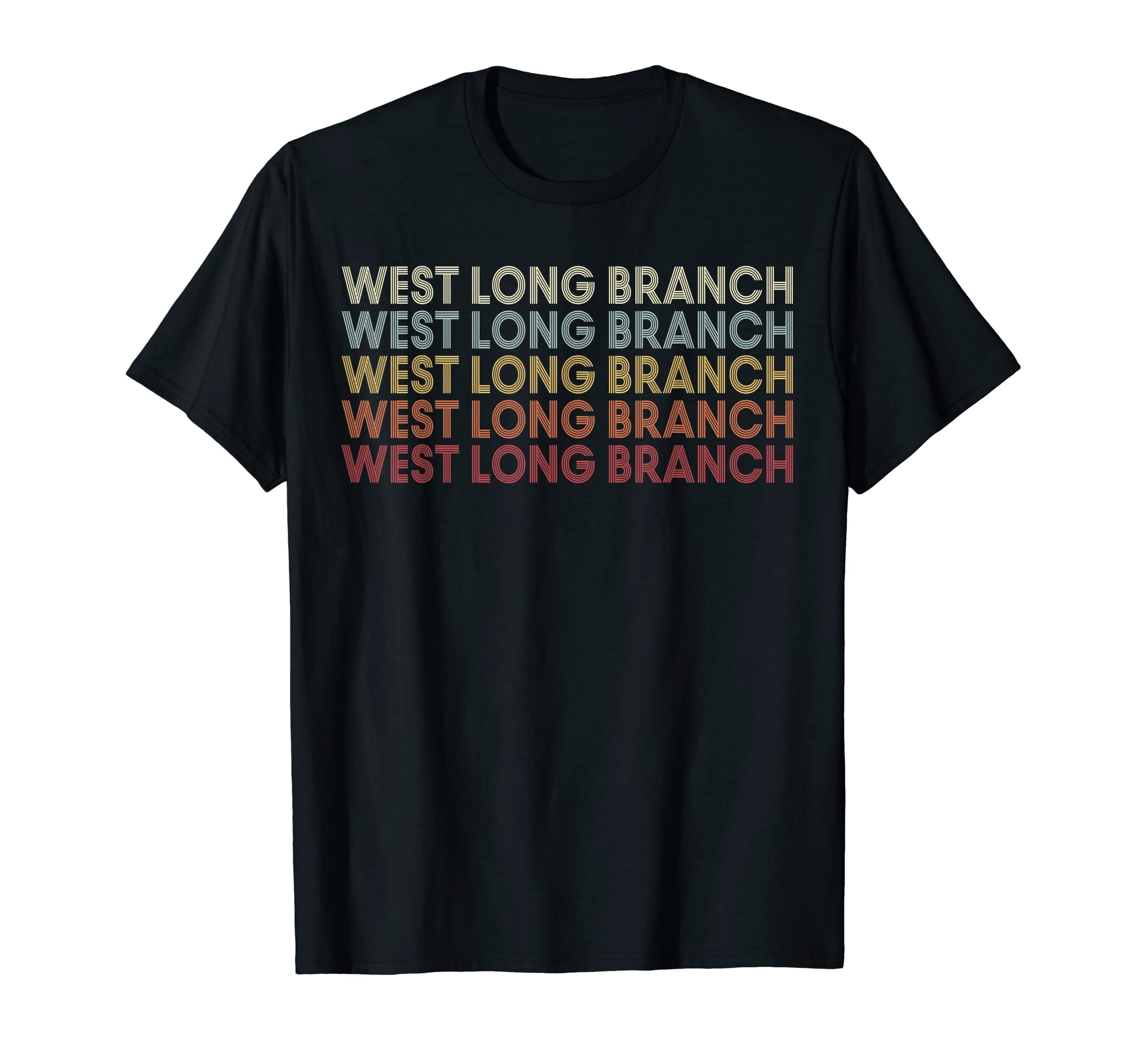 West Long Branch New Jersey West Long T-Shirt - Minimalist Print Men Women - T-Shirt, Sweatshirt, Hoodie
