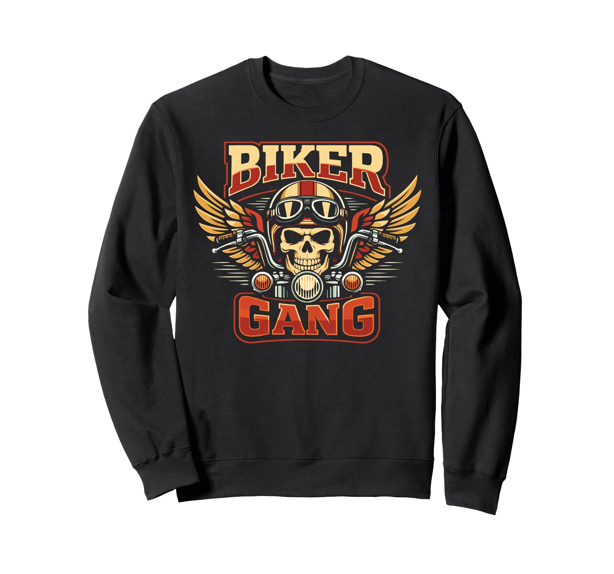 Motorcycle Biker Biker Gang Sweatshirt - Casual Everyday Wear for Adults - T-Shirt, Sweatshirt, Hoodie
