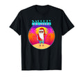 Santa Tropical Vacation 80S Naughty Or T-Shirt - Graphic Print for Adults - T-Shirt, Sweatshirt, Hoodie