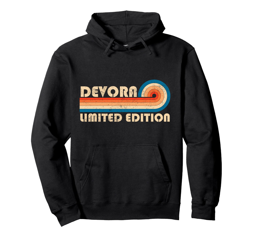 Devora 70S 80S Sunset Stripe Hoodie - Unique Graphic for Adults - T-Shirt, Sweatshirt, Hoodie