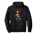 Papillon Dog Gamer Gaming Dog Lover Hoodie - Fun Novelty Design Men Women - T-Shirt, Sweatshirt, Hoodie