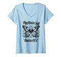 Womens Sarcastic Antisocial Butterfly T-Shirt - Graphic Print for Adults - T-Shirt, Sweatshirt, Hoodie
