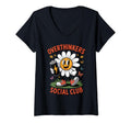 Womens Overthinkers Social Club V T-Shirt - Aesthetic Graphic for Adults - T-Shirt, Sweatshirt, Hoodie